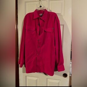 Magellan Outdoors Men's Vibrant Red Shirt
